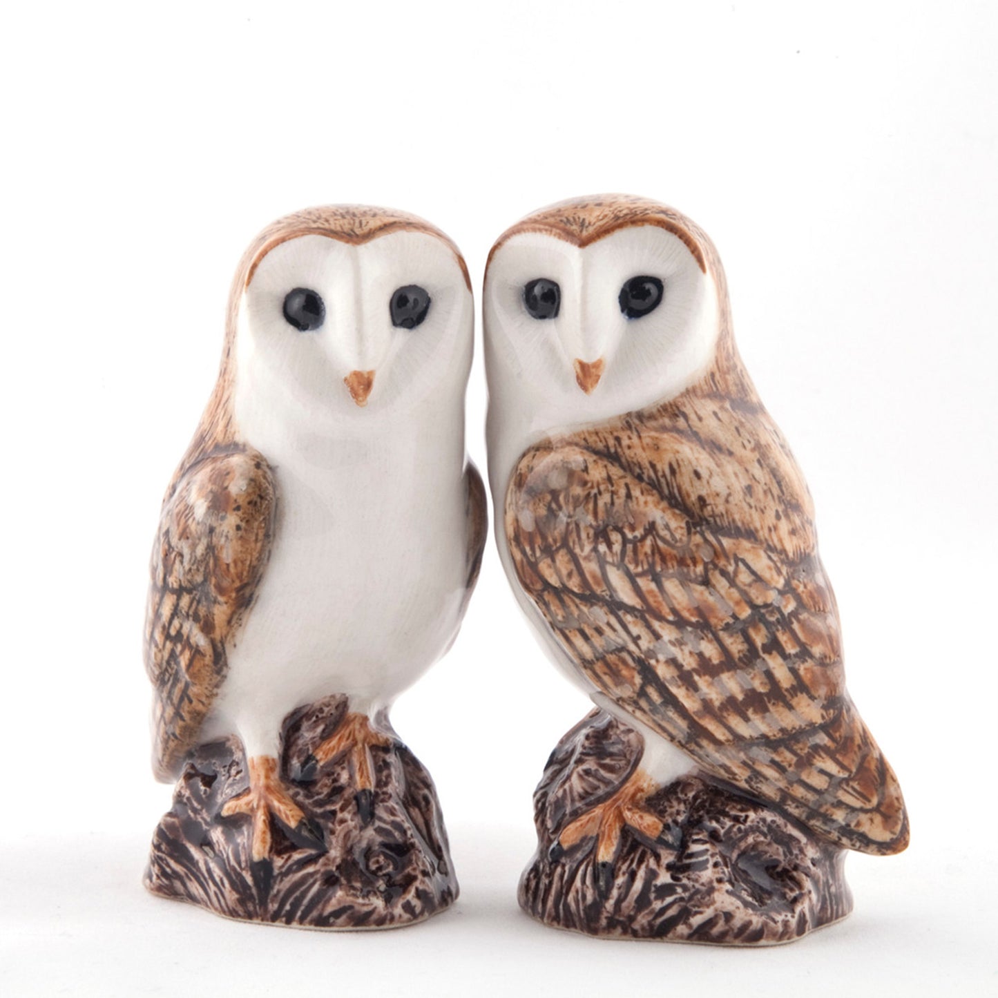 Quail Barn Owl Salt Pepper Shakers