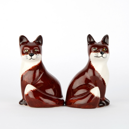 Quail Fox Salt & Pepper shaker