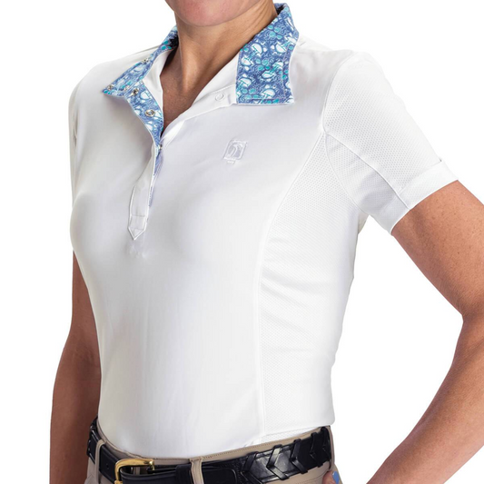 Romfh Ladies Lindsay Short Sleeve Quarter Snap Show Shirt