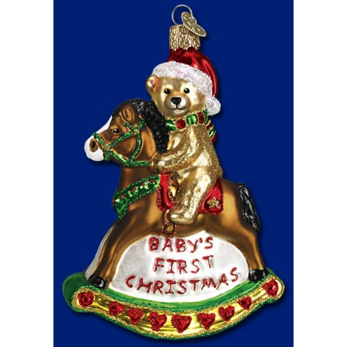 Old World Christmas Baby's First Christmas Ornament