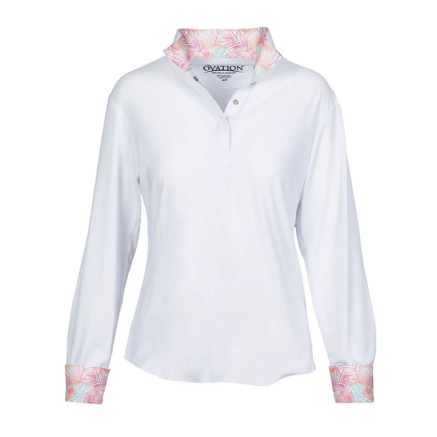 Ovation Ladies Jorden Quarter Zip Show Shirt