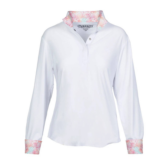 Ovation Ladies Jorden Quarter Zip Show Shirt