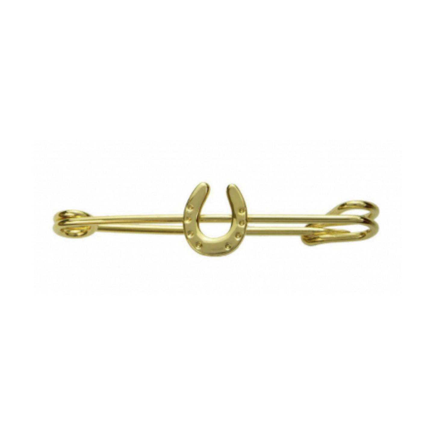Exselle Plain Horseshoe Stock Pin