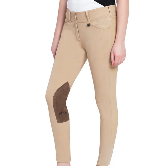Equine Couture Coolmax Champion Breeches Front Zip Breeches
