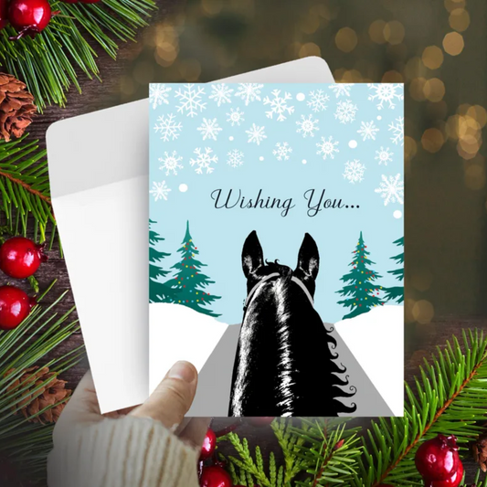 Boxed Christmas Cards Christmas Trail Ride