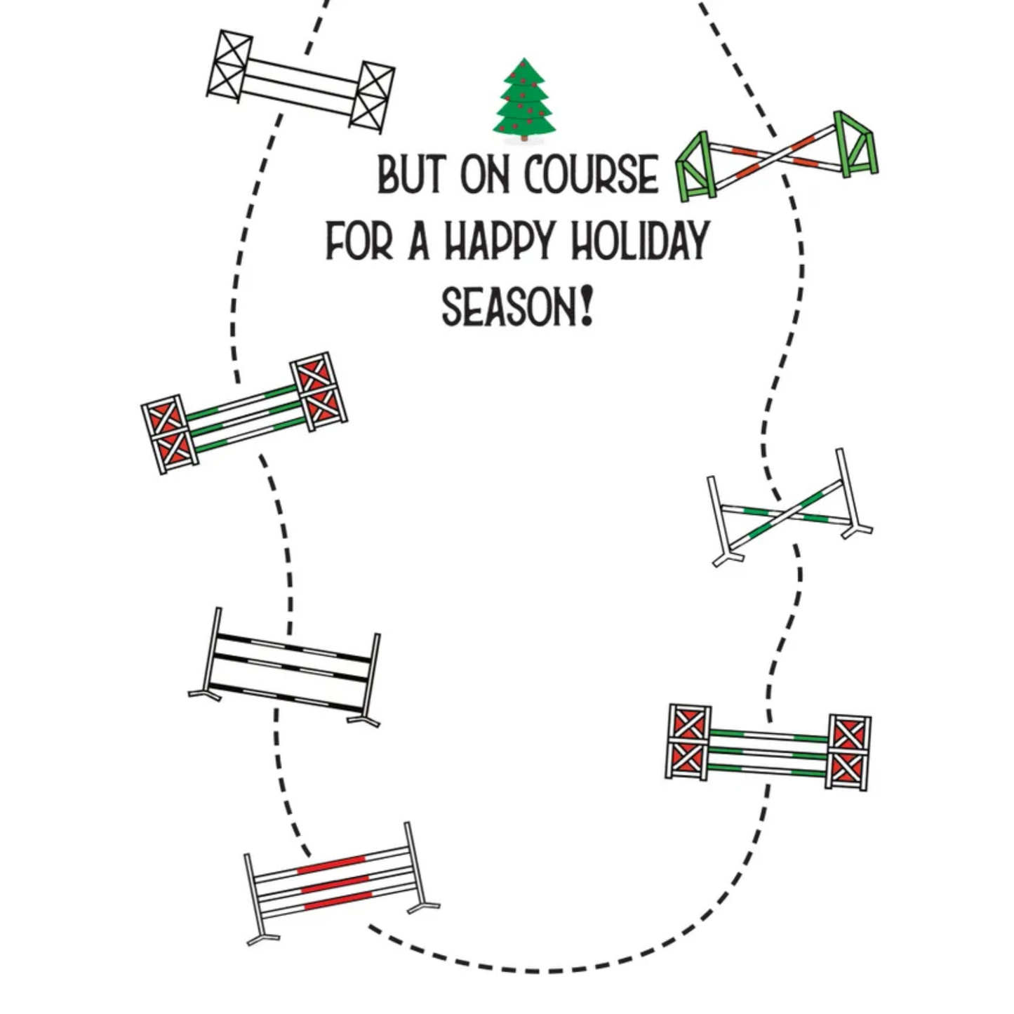 Boxed Christmas Cards Off Course