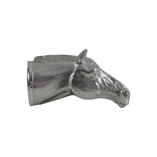 Corbell Horsehead Pewter Jigger