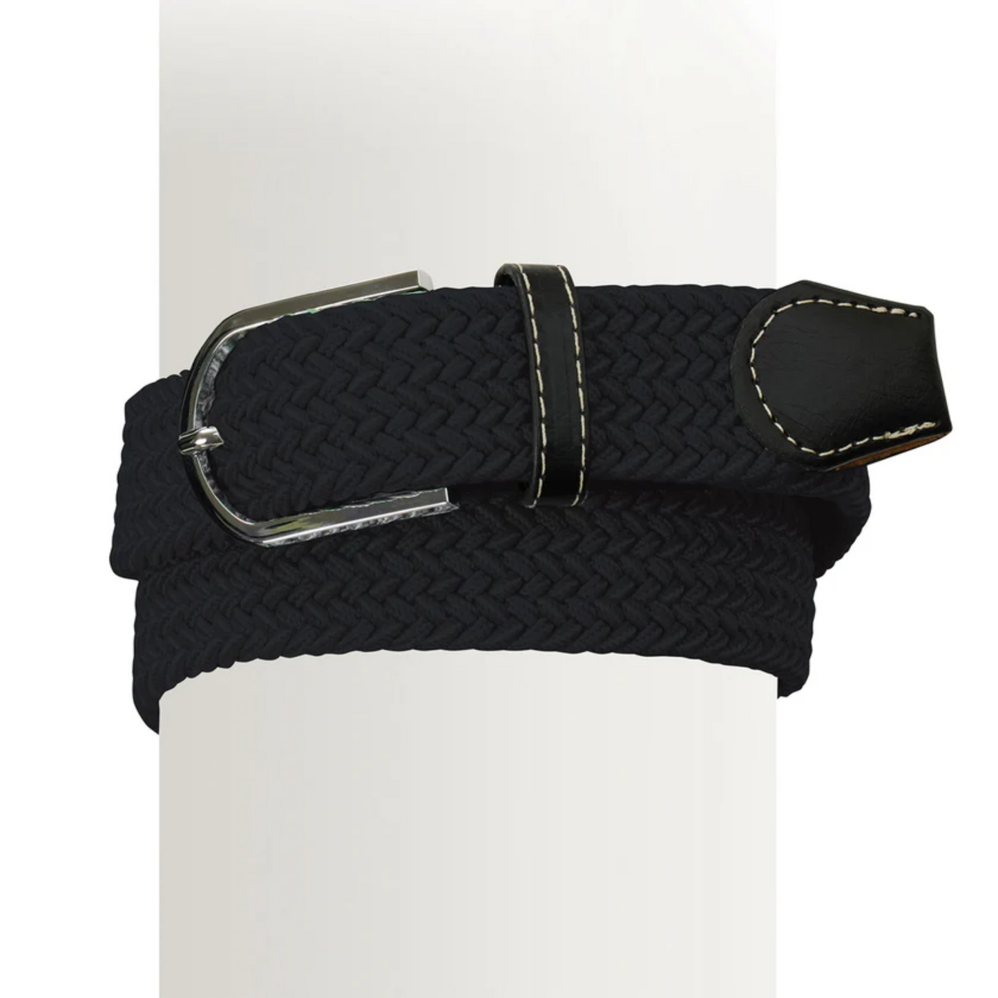 Ovation Ladies Braided Stretch Belt