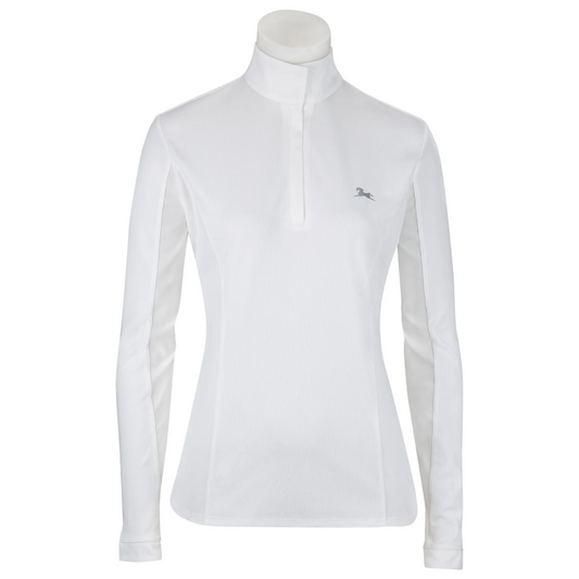RJ Classics Ladies Janie Long Sleeve Quarter Zip Show Shirt