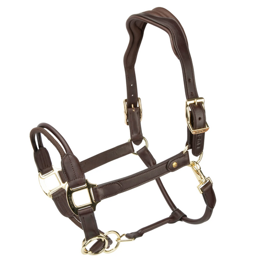 Shires Velociti Lusso Soria Control Leather Halter