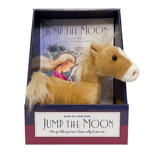 Jump the Moon Hardcover Book & Plush Pony Gift Set