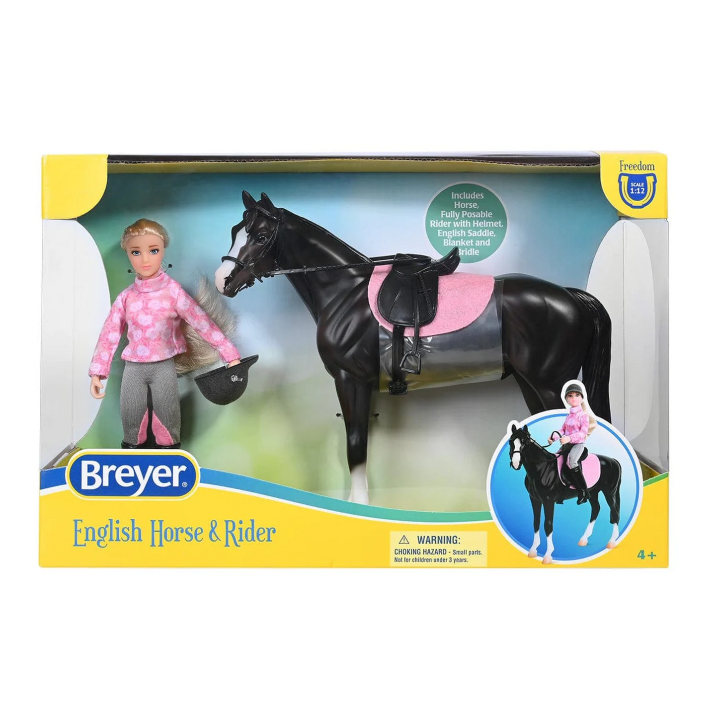 Breyer Horses Classics English Horse and Rider Set