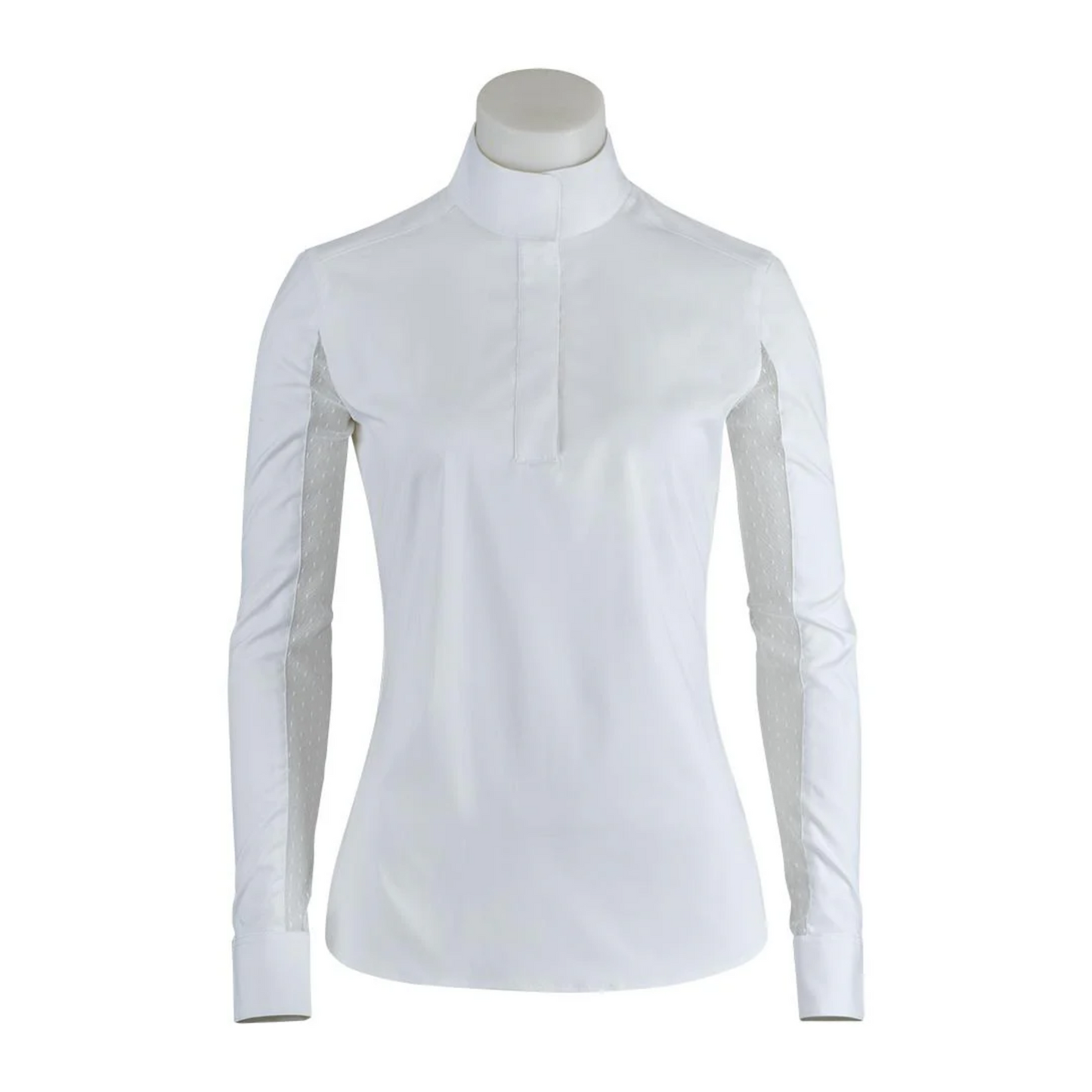 RJ Classics Ladies Lauren Long Sleeve Quarter Snap Show Shirt