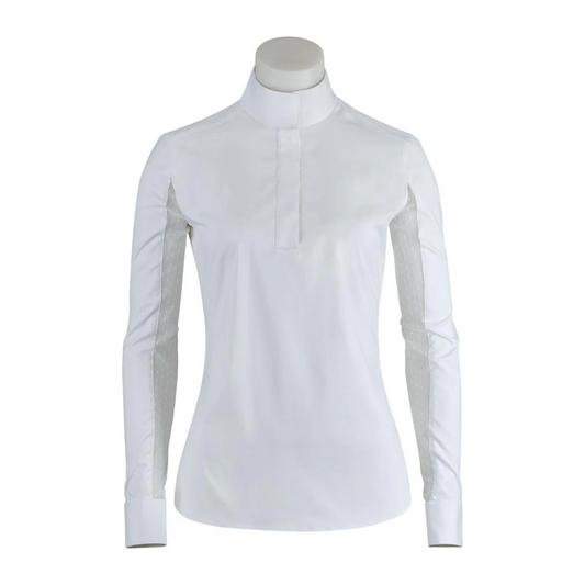 RJ Classics Ladies Lauren Long Sleeve Quarter Snap Show Shirt