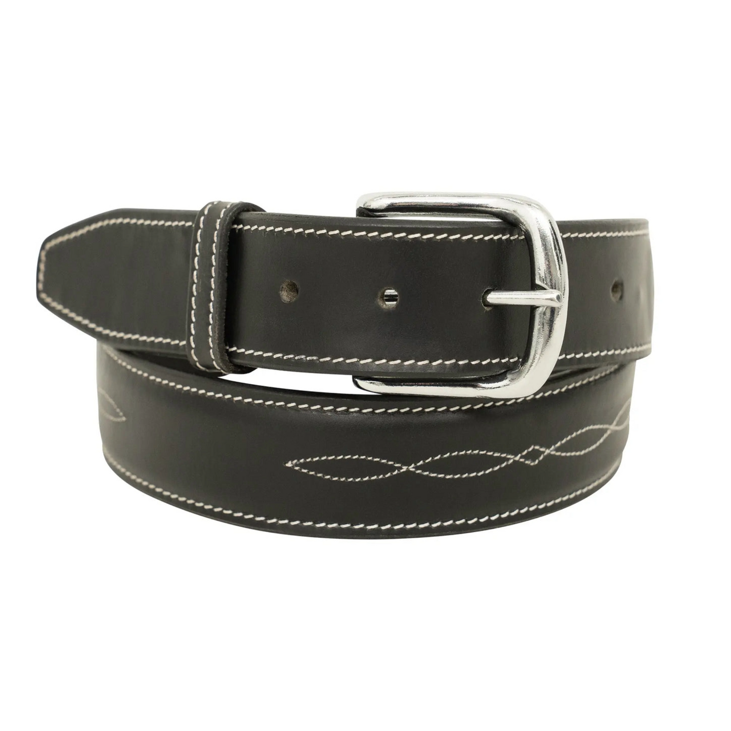 Huntley Fancy Stitched Ladies Belt