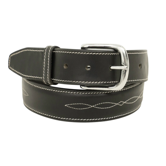 Huntley Fancy Stitched Ladies Belt