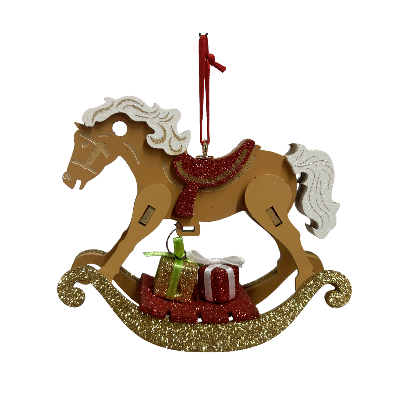 Sparkle Rocking Horse Ornament