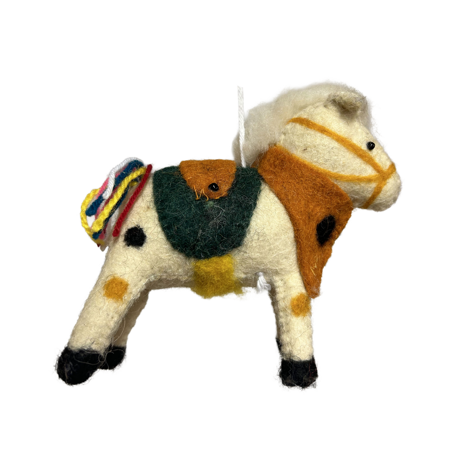 Novica Handmade Wool Felt Ornaments
