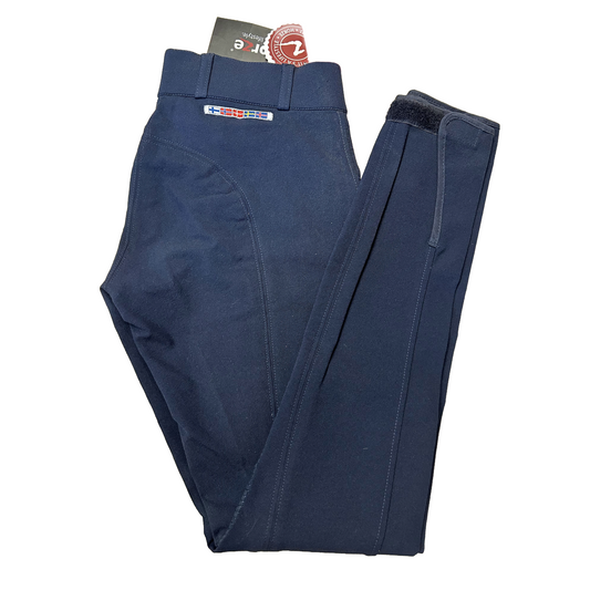 Horze Ladies Grand Prix Faux Leather Knee Patch Breeches