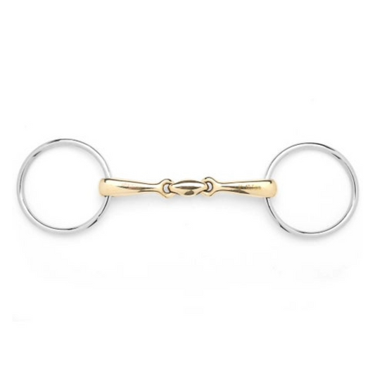 Stubben Steeltec Loose Ring Snaffle Bit