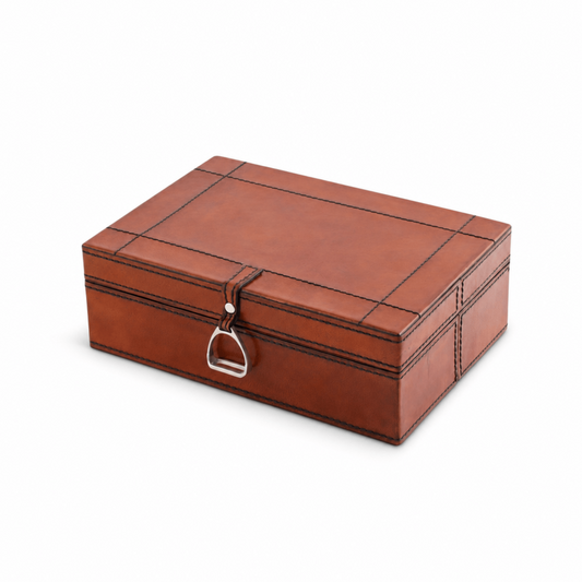 Stirrup Small Leather Box