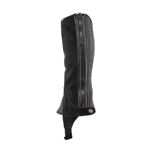 Ovation Adult Suede Ribbed Half Chaps