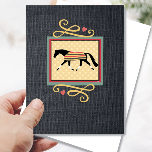 Horse Hollow Newmarket Birthday Card