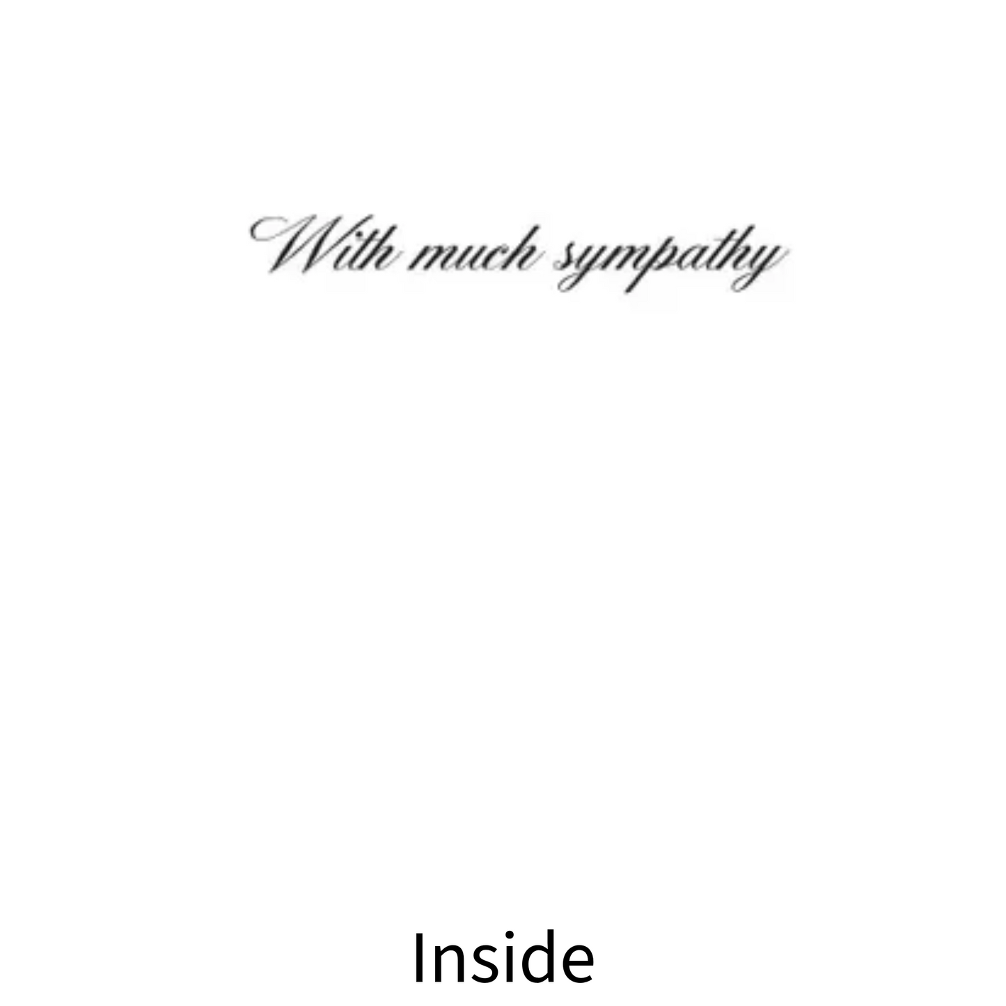 Horse Hollow Thinking of You Sympathy