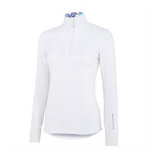 Noble Outfitters Allison Pullon Long Sleeve Quarter Snap Show Shirt