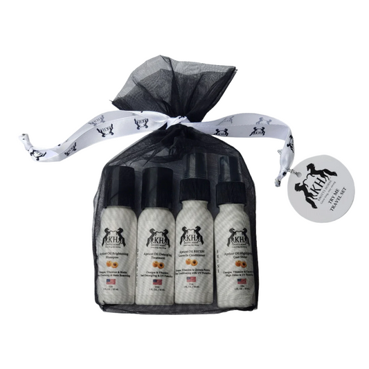 Knotty Horse Apricot Oil Try Me Travel Set