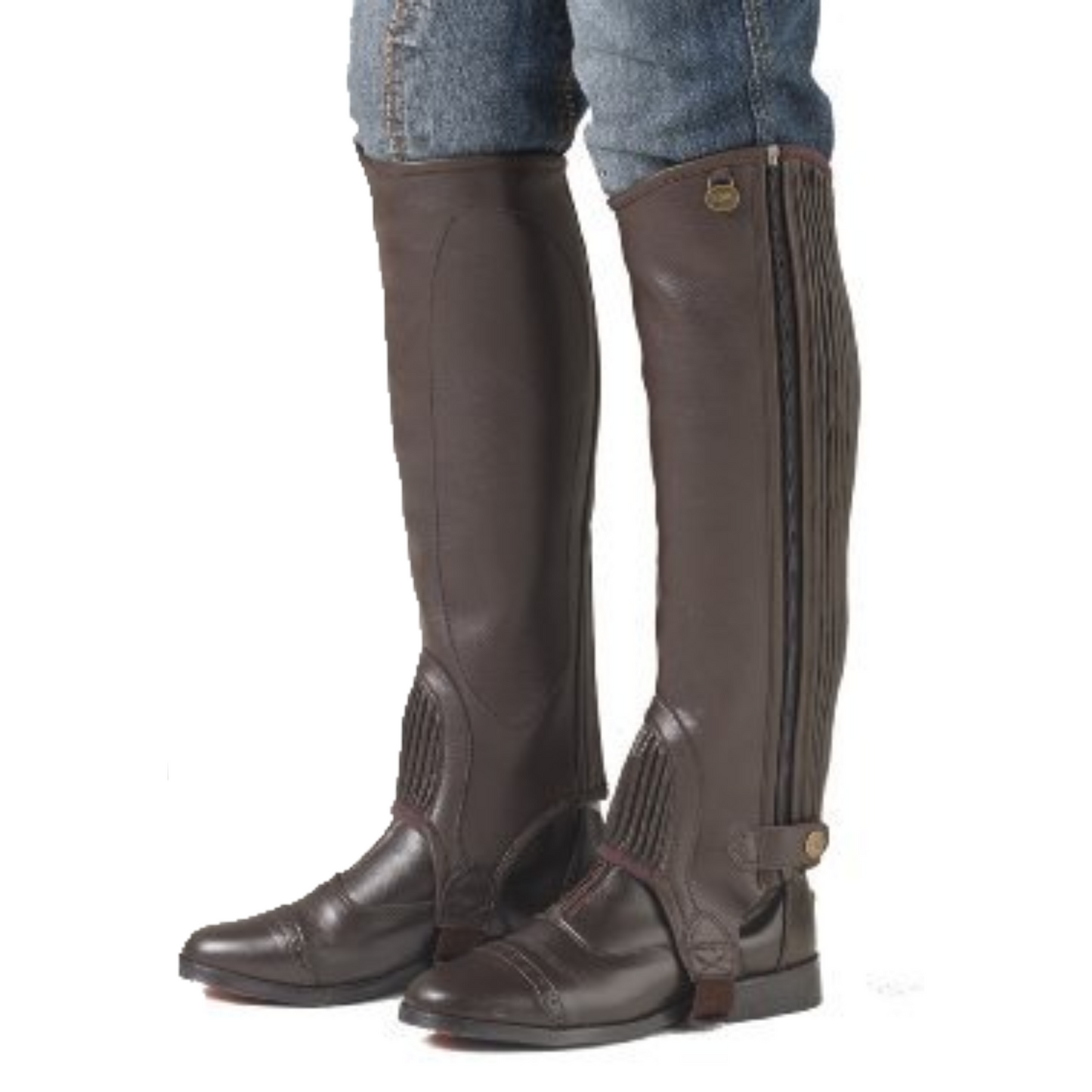 Ovation New Child Equistretch II Ribb Half Chap