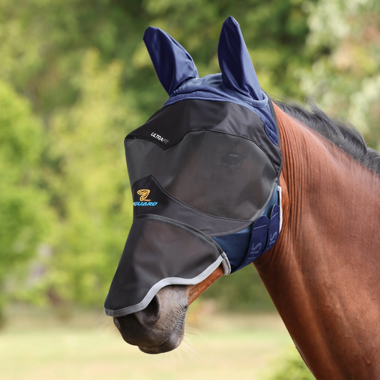 Shires Pro Flyguard Deluxe Fly Mask