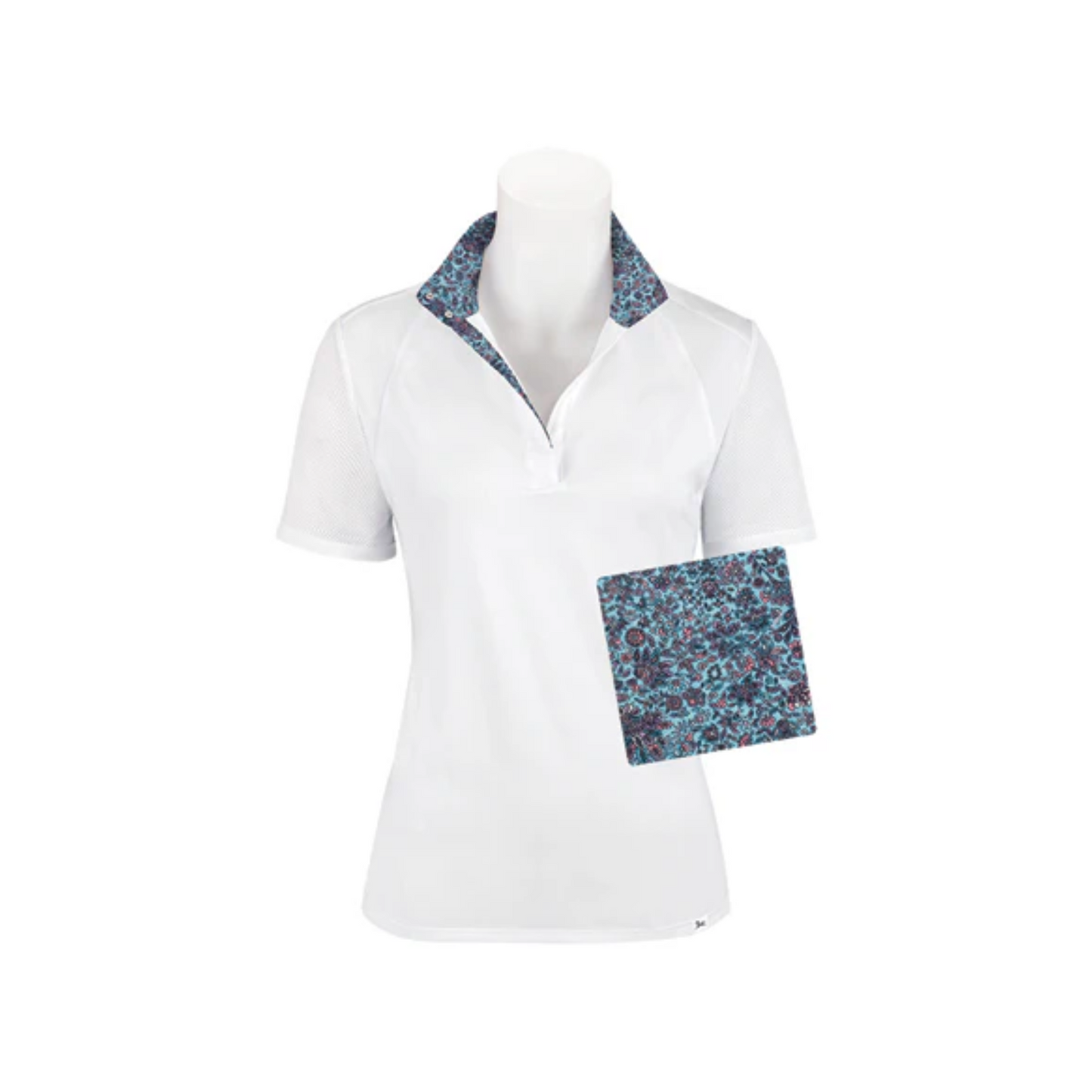 RJ Classics Sadie Jr Short Sleeve Quarter Zip Show Shirt