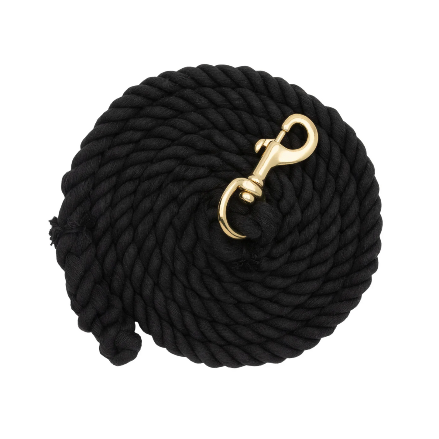 Weaver Solid Color Cotton Lead Rope with Brass Snap