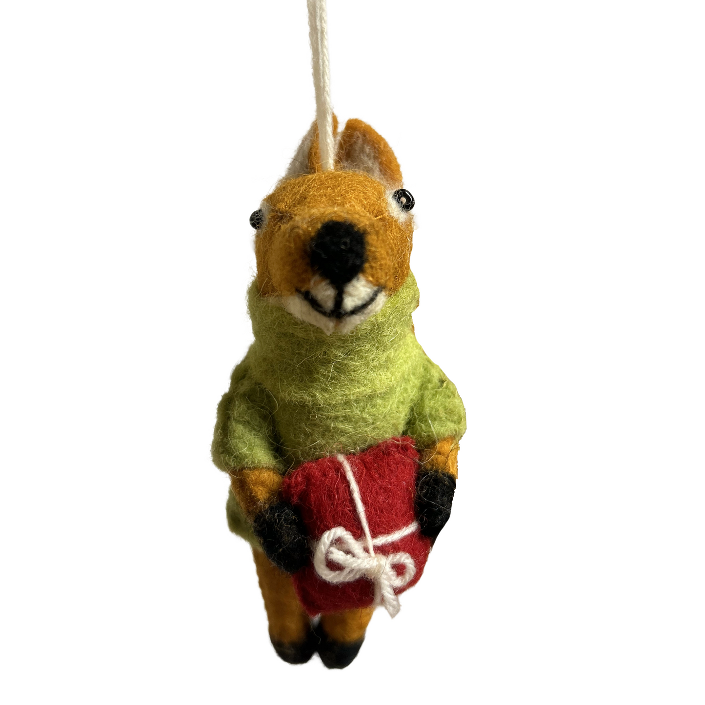 Novica Handmade Wool Felt Ornaments