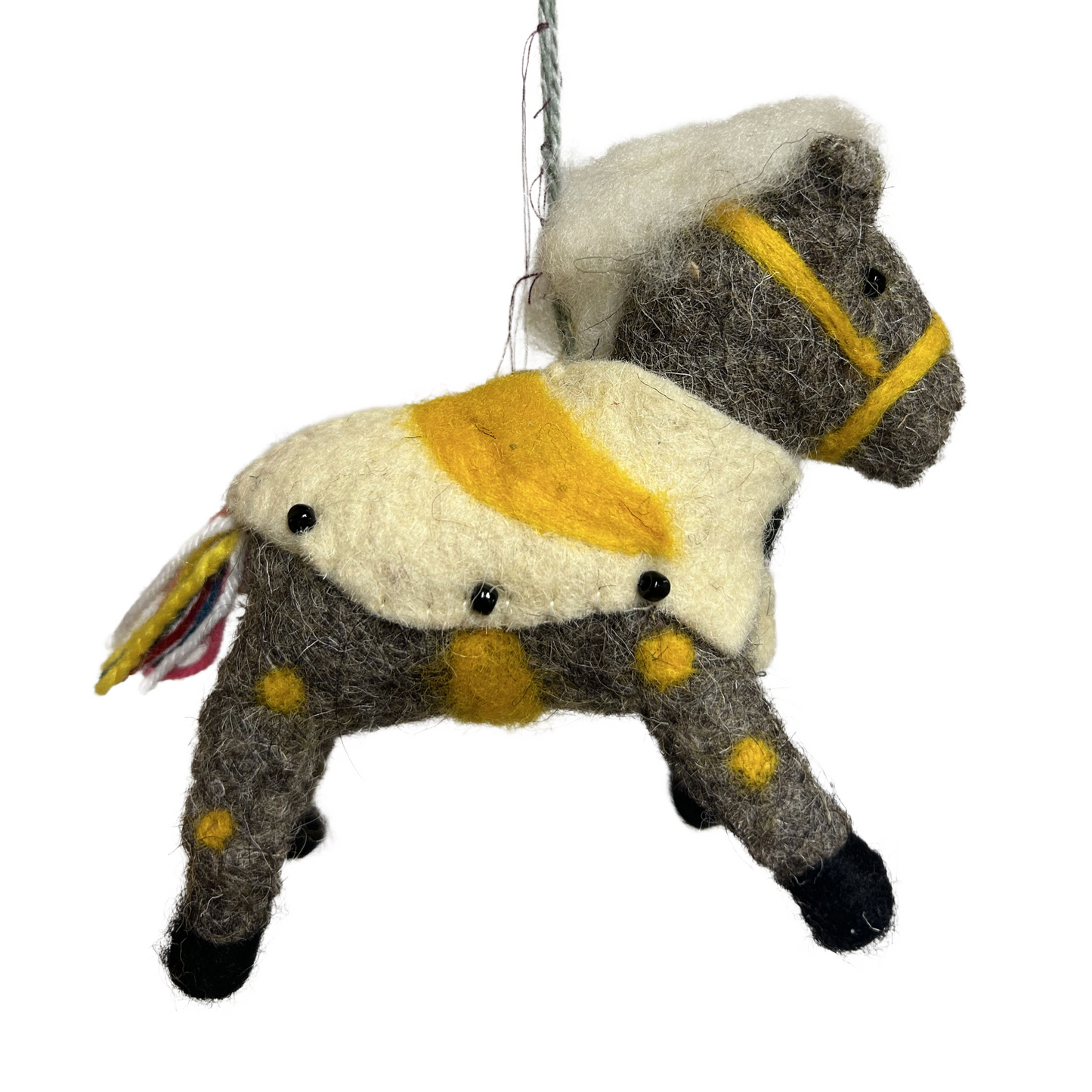 Novica Handmade Wool Felt Ornaments