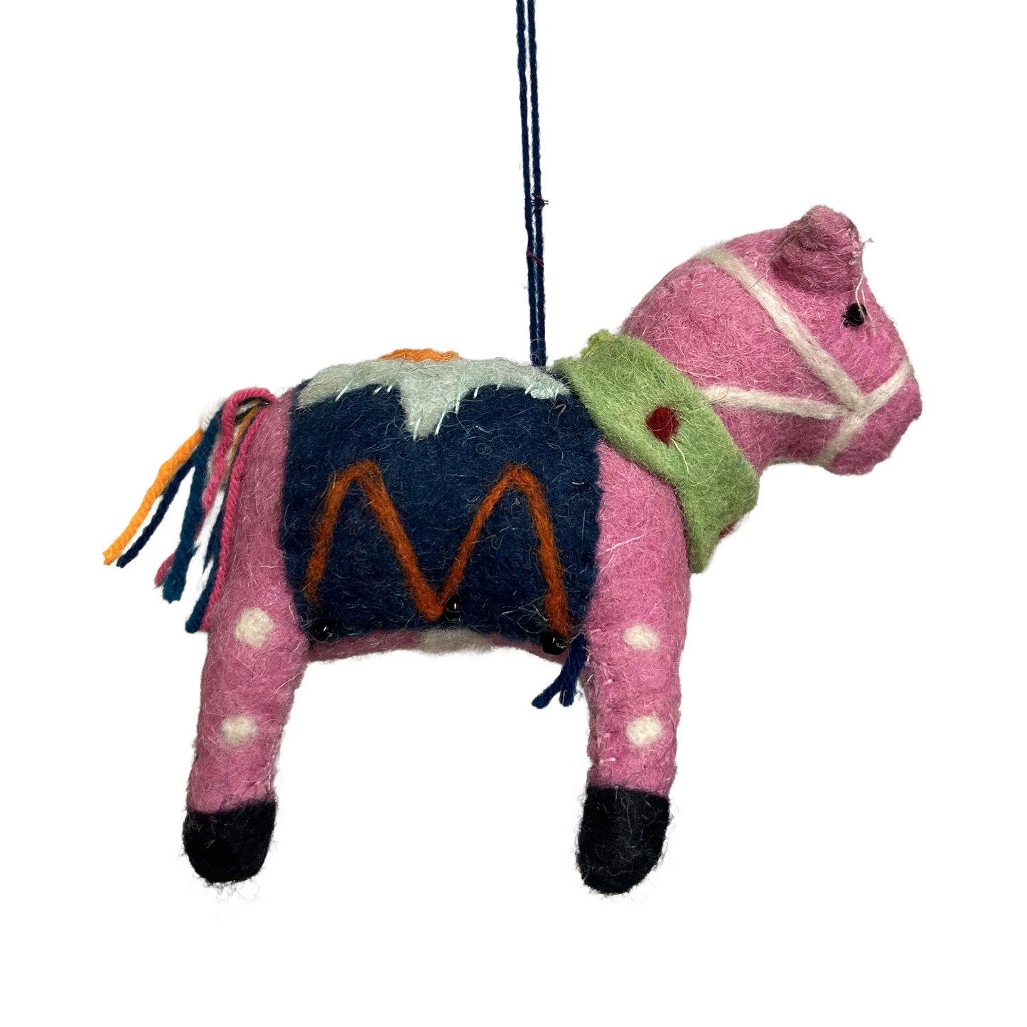 Novica Handmade Wool Felt Ornaments