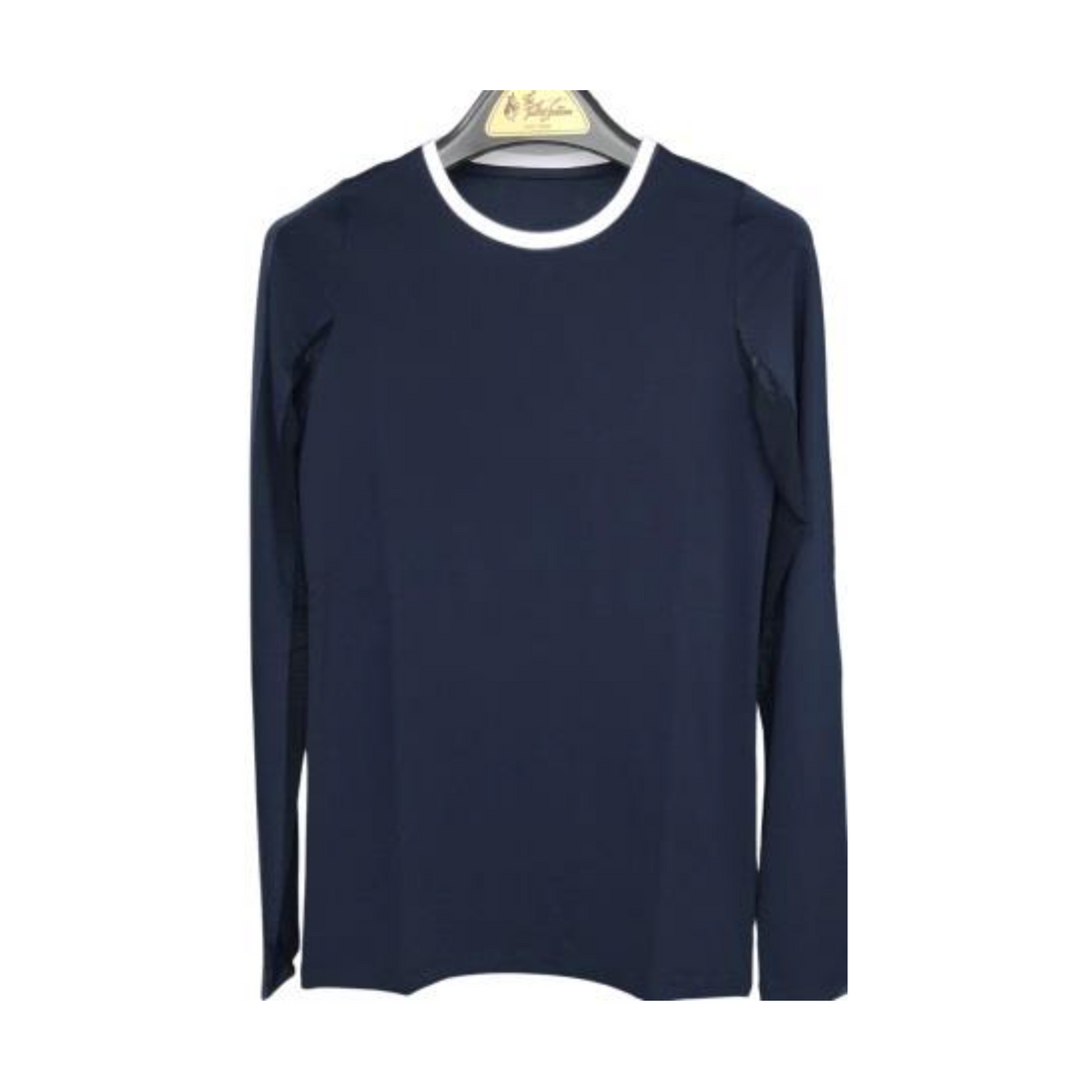 The Tailored Sportsman Crew Neck Ice Fil Shirt Long Sleeve