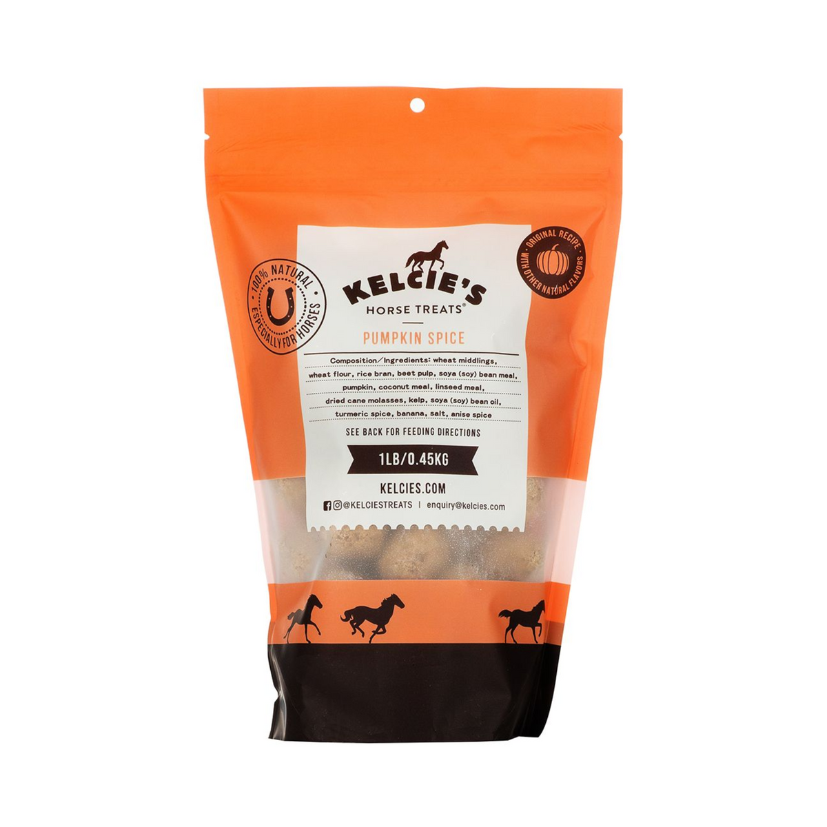 Kelcie's Pumpkin Horse Treats