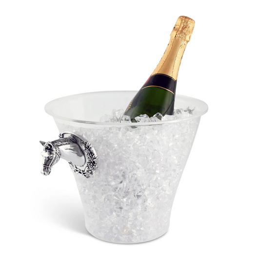 Arthur Court Acrylic Horsehead Ice Bucket
