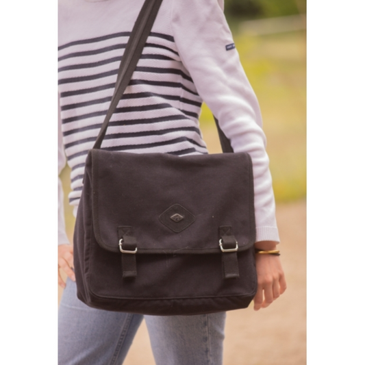 Penelope Canvas Messenger Bag