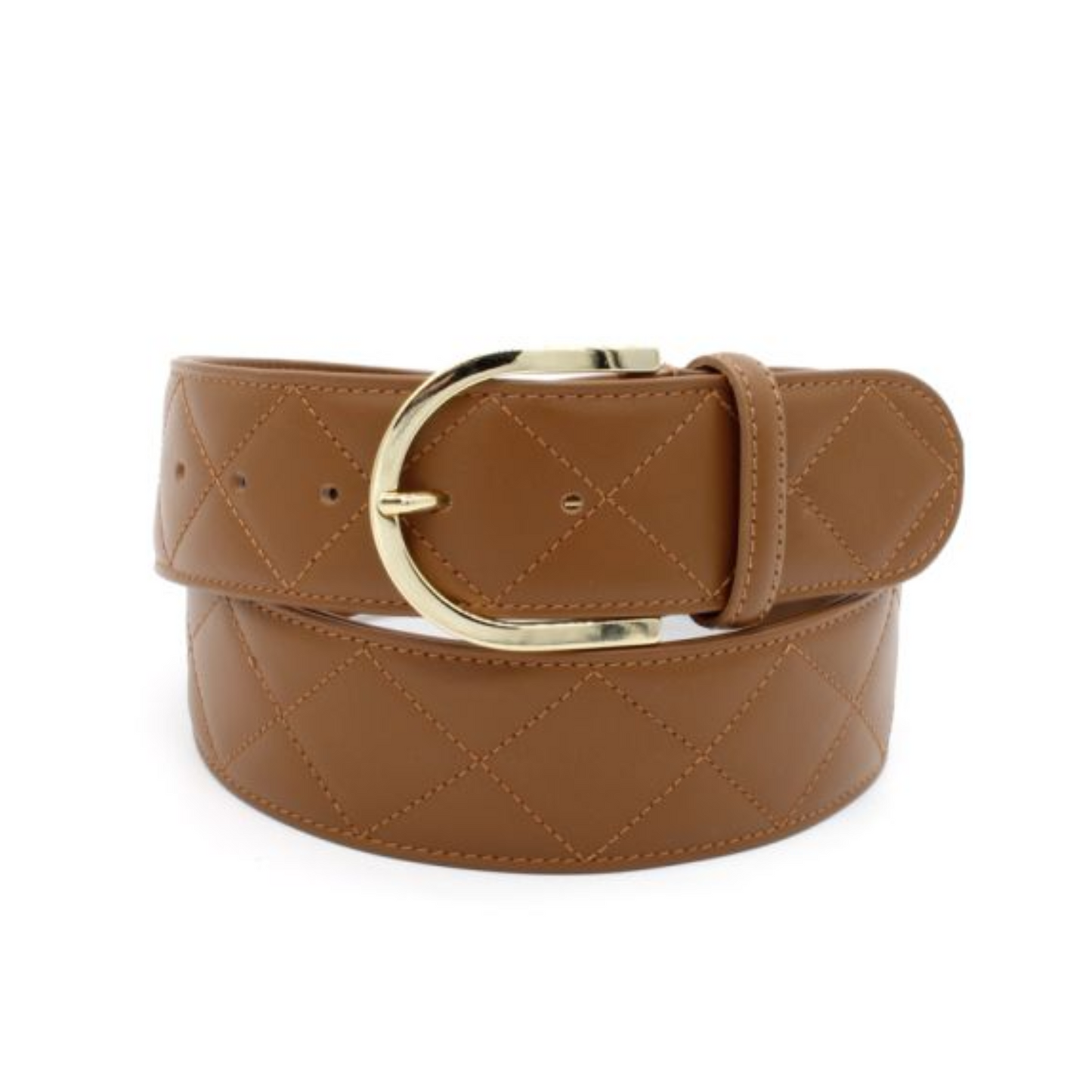 The Tailored Sportsman Quilted Leather C Belt
