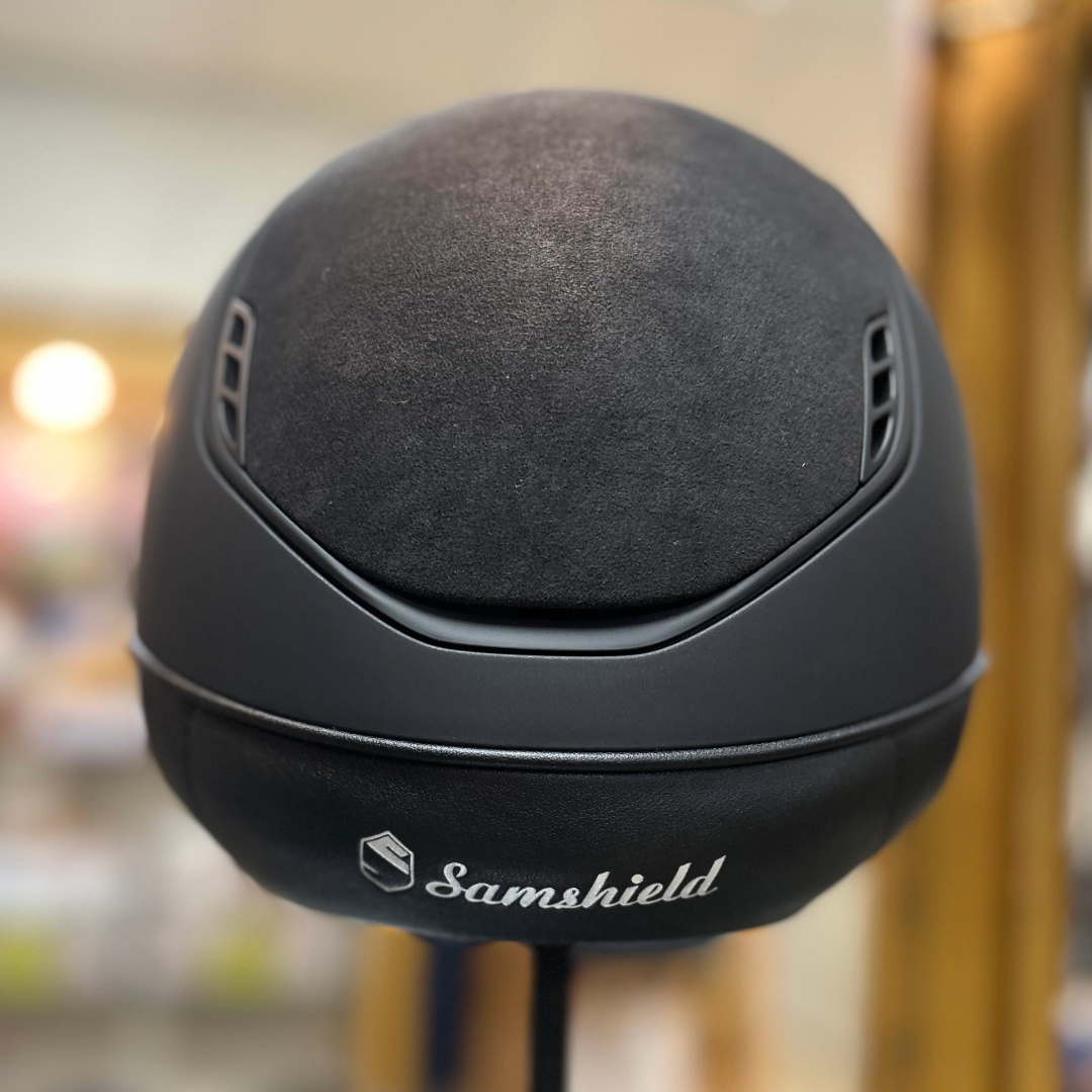 Samshield Miss Shield Shadow Alcantara 5 Crystal Helmet