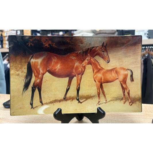 Twigs & Moss Decorative Horse Plate