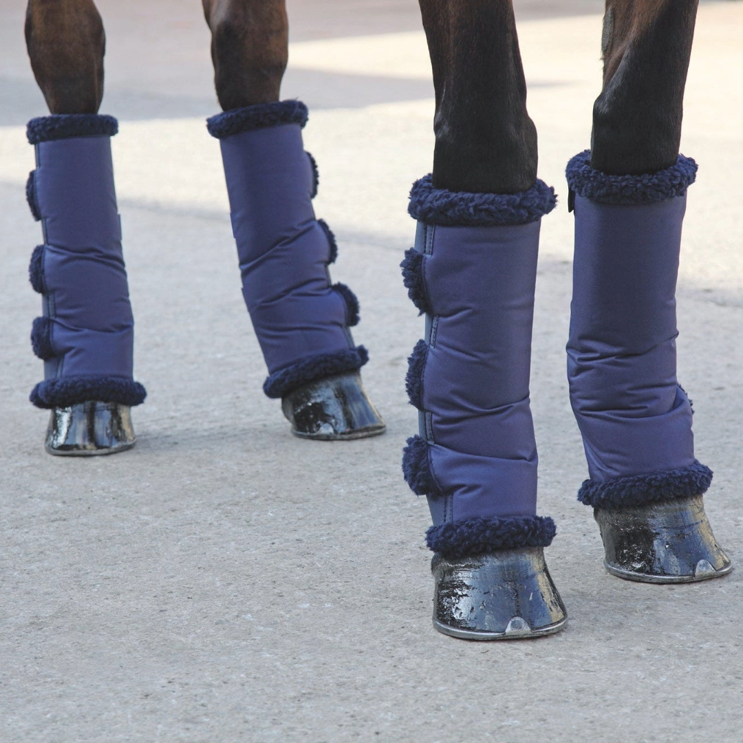 Shires Short Fleece Lined Travel Boots