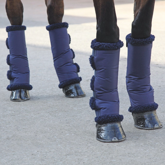 Shires Short Fleece Lined Travel Boots