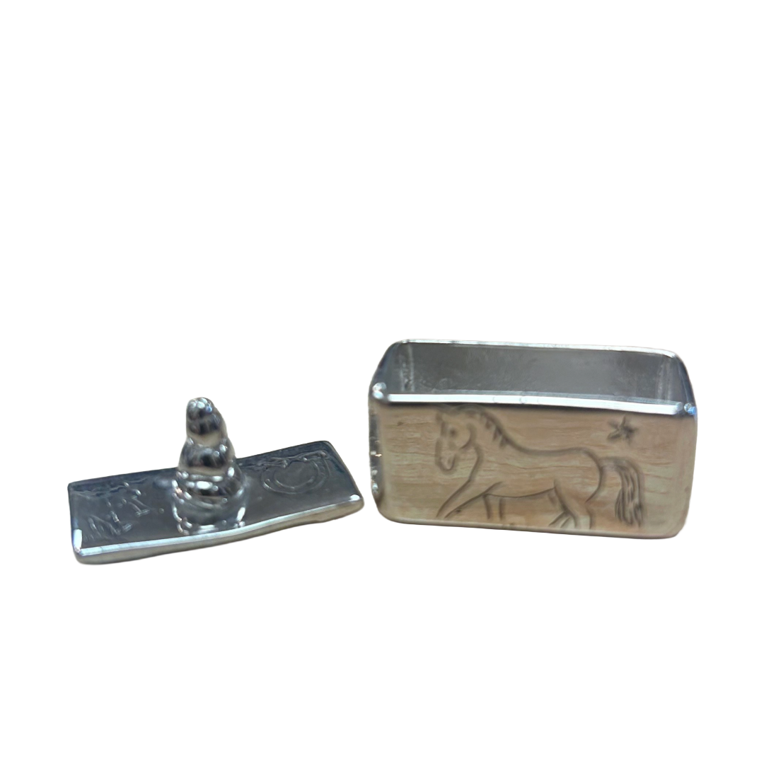 McNabb Sterling Silver Horse Box