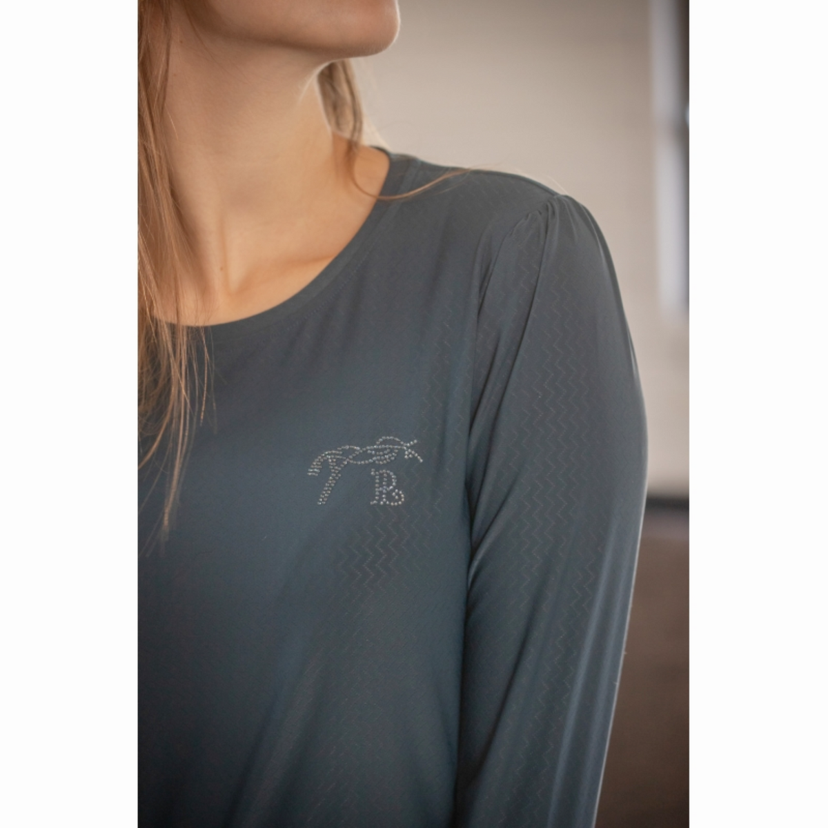 Penelope Techty Cha Long Sleeve T-Shirt