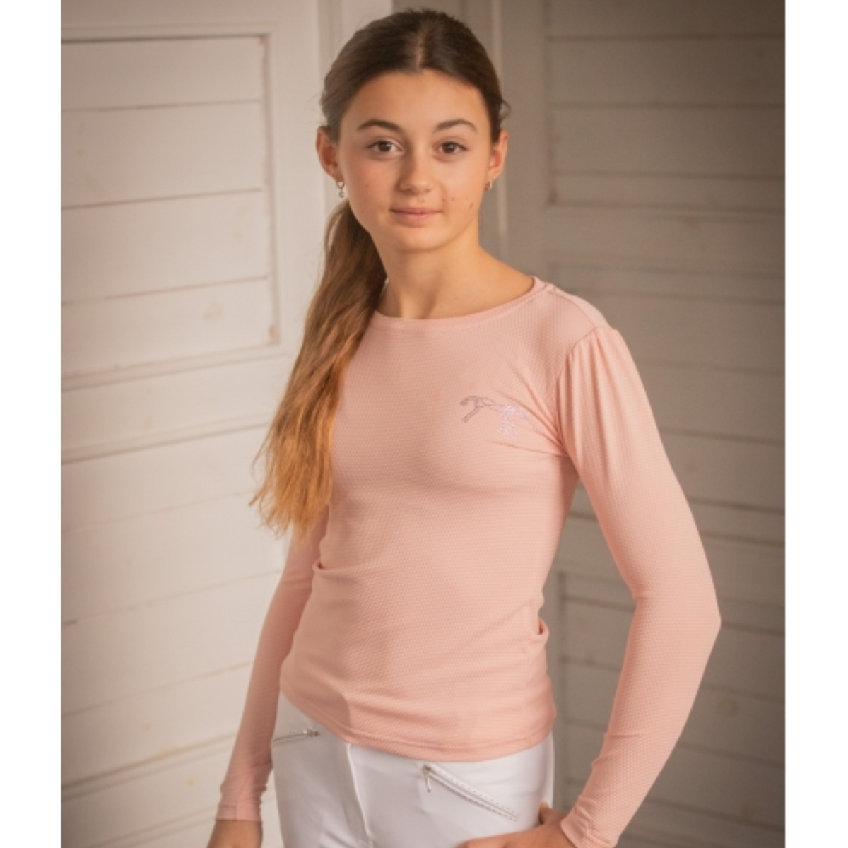 Penelope Techty Honey Children's Long-Sleeve T-Shirt