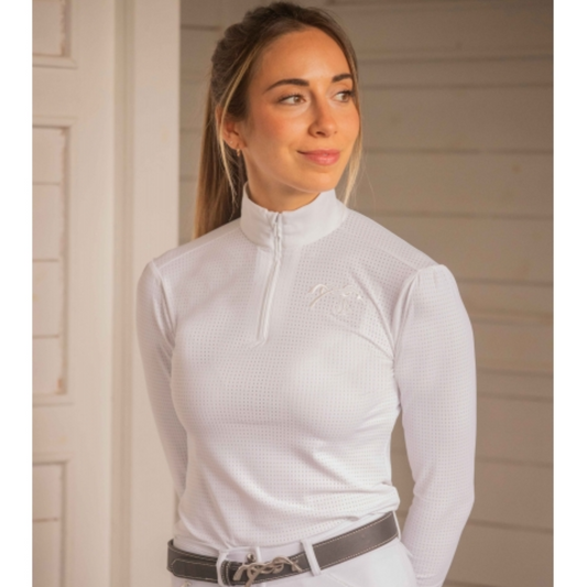 Penelope Bruges Mesh Show Polo Shirt